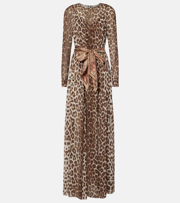 Zimmermann Leopard-print maxi dress