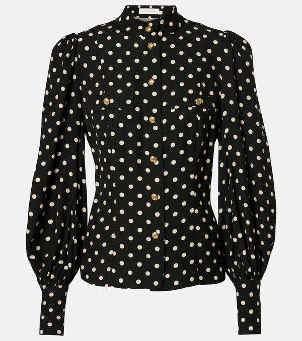 Zimmermann Utility polka-dot blouse