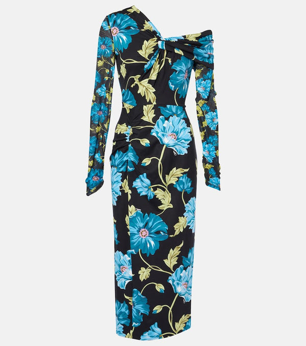 Diane von Furstenberg Rich floral midi dress