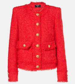 Balmain Cropped tweed jacket