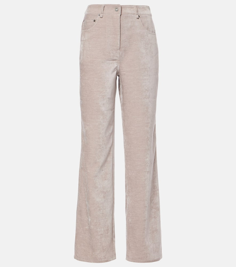 Proenza Schouler White Label Donovan chenille wide-leg pants