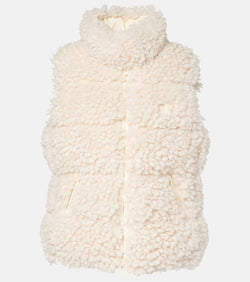 Moncler Wourl teddy down vest