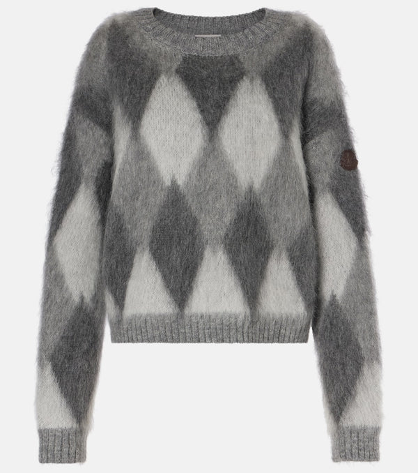 Moncler Mohair and wool-blend sweater