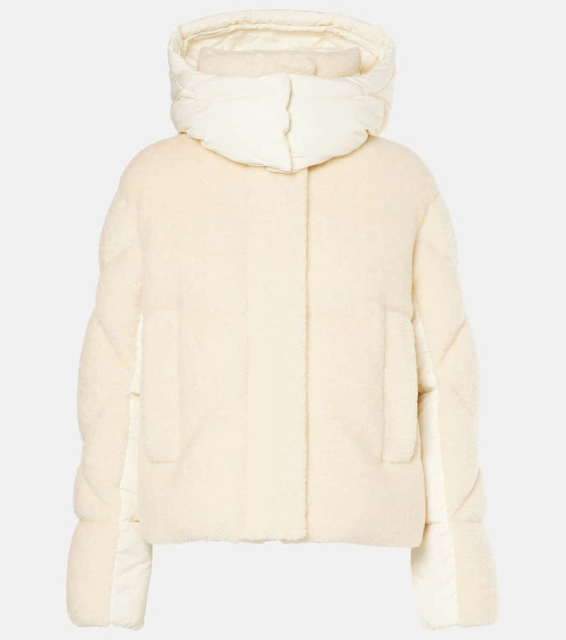 Moncler Brysur teddy down jacket