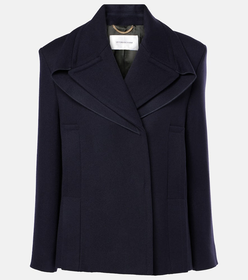 Victoria Beckham Wool peacoat