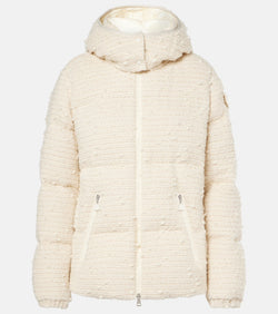 Moncler Fourmines tweed down jacket