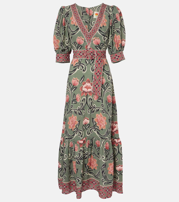 Farm Rio Arabesque floral maxi dress