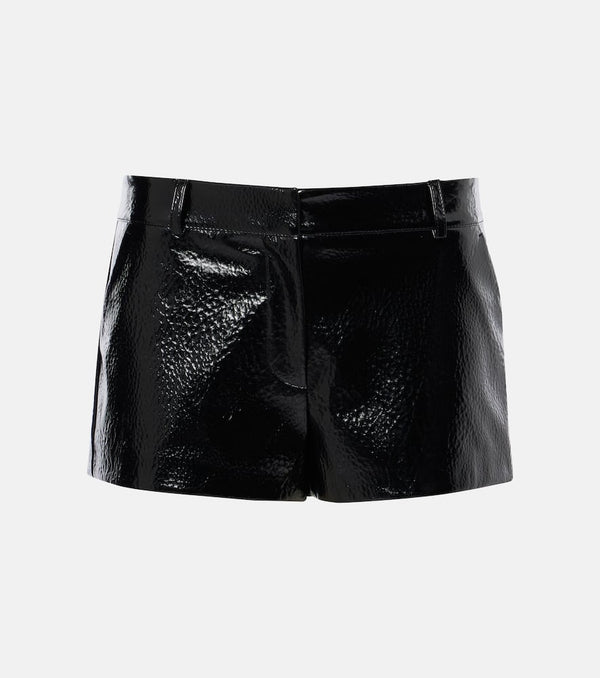 The Frankie Shop Kate faux leather shorts