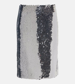 Magda Butrym Sequined midi skirt