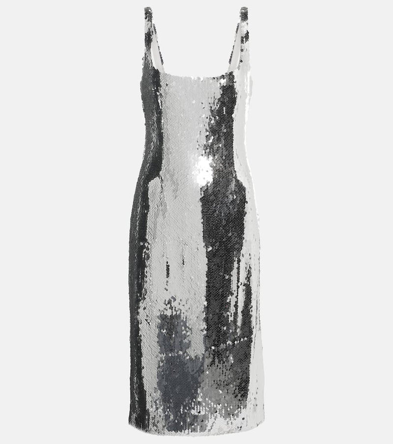 Magda Butrym Sequined midi dress