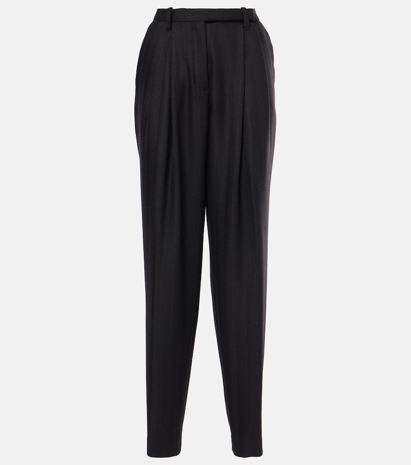 Dorothee Schumacher Modern Sophistication pinstripe wool pants