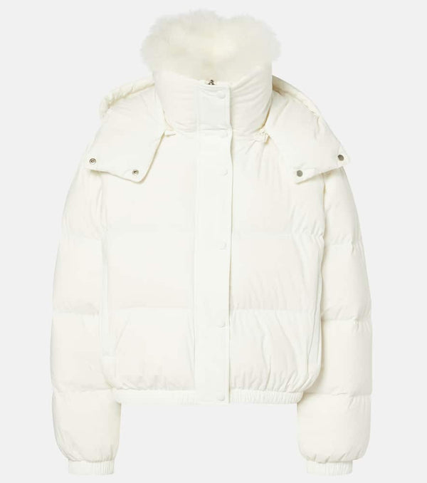 Yves Salomon Quilted down jacket