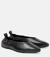 A. Emery Brie leather ballet flats