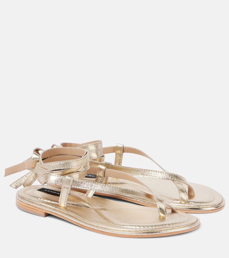 A. Emery Elliot leather sandals