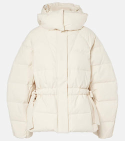 Ganni Bow-detail down jacket