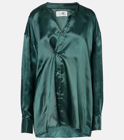 MM6 Maison Margiela Satin shirt