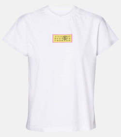 MM6 Maison Margiela Logo cotton jersey T-shirt