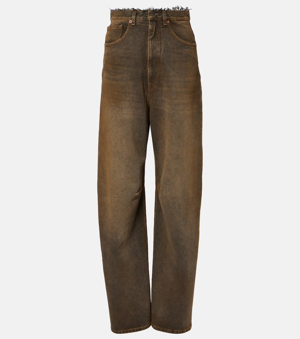 MM6 Maison Margiela Faded straight jeans