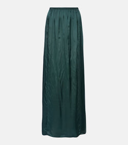 MM6 Maison Margiela Satin maxi skirt