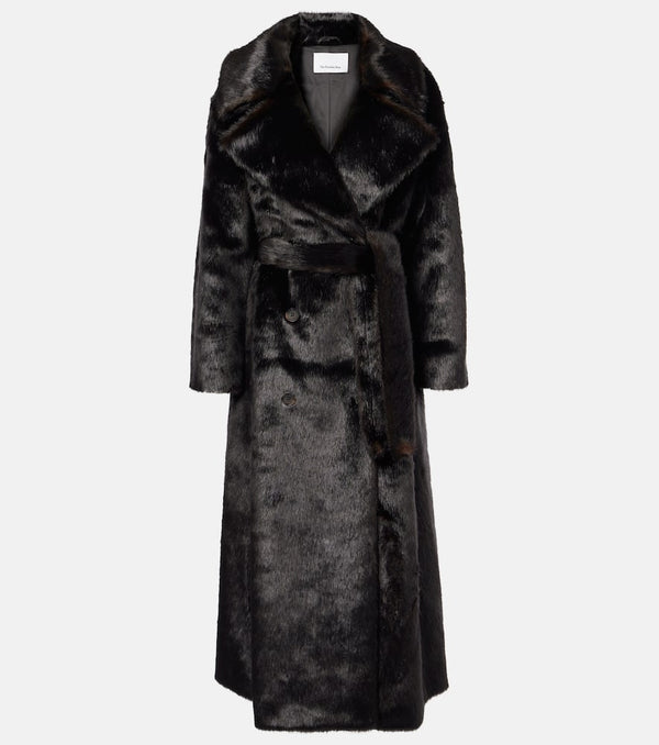 The Frankie Shop Joni faux fur coat