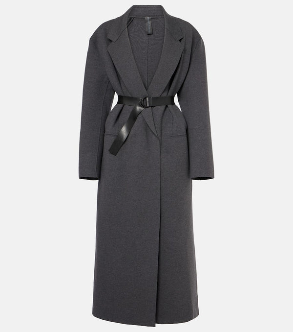 Norma Kamali Oversized cotton-blend coat