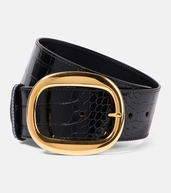 Tom Ford Ursula croc-effect leather belt