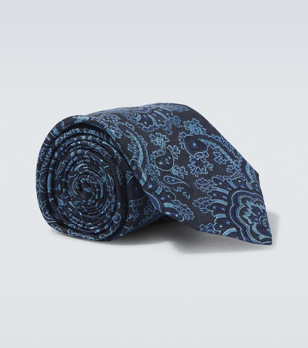 Etro Jacquard silk tie