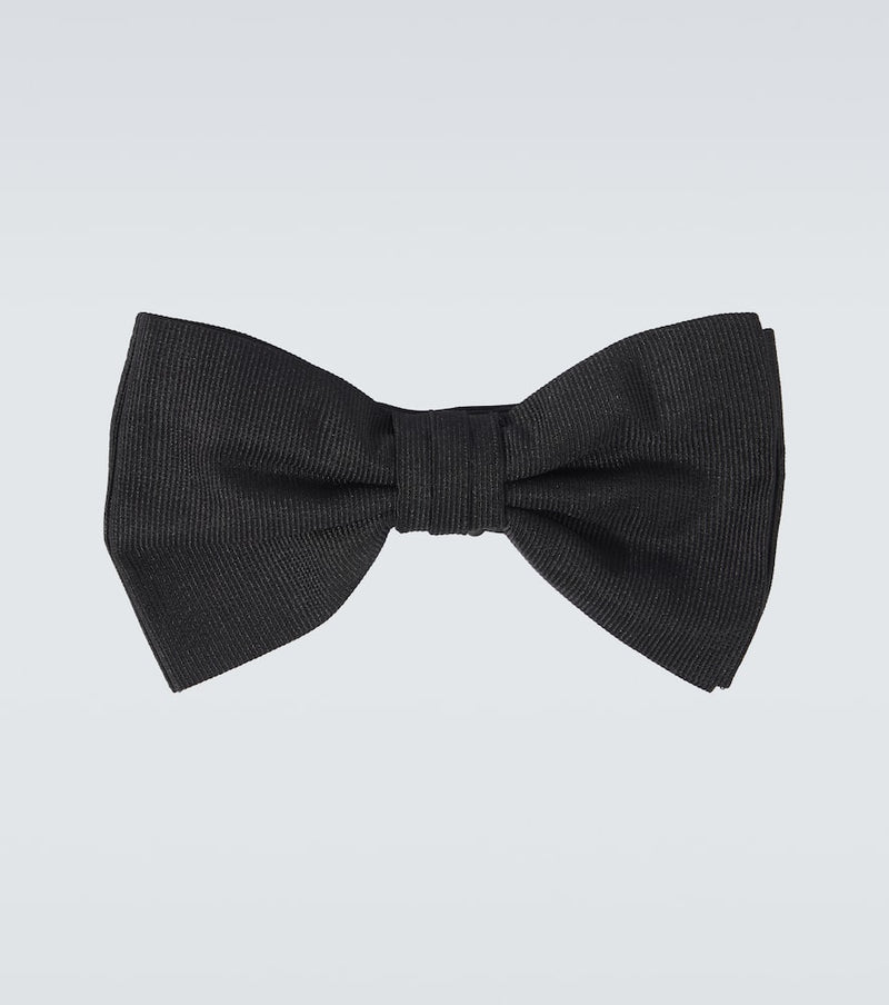 Rubinacci Silk grosgrain bow tie