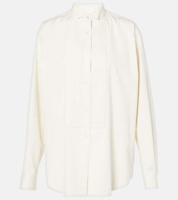 The Row Vince silk shirt