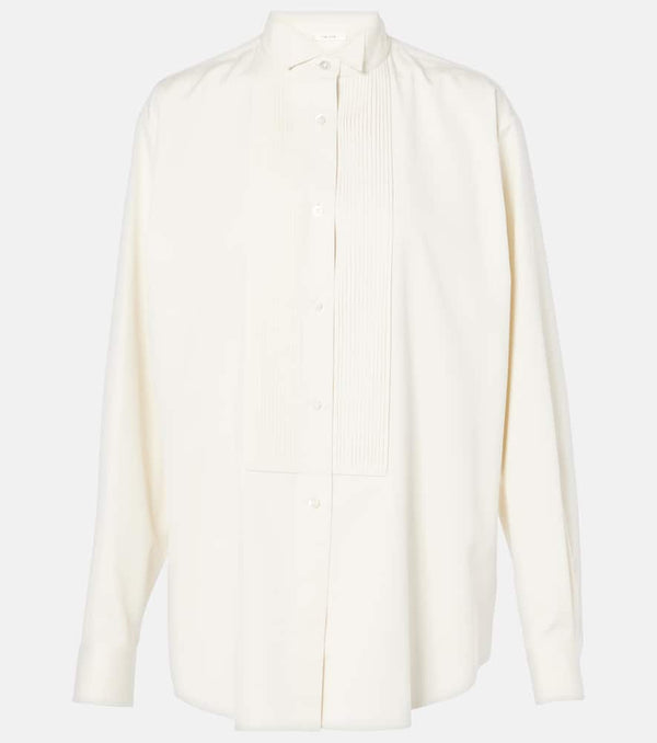 The Row Vince silk shirt