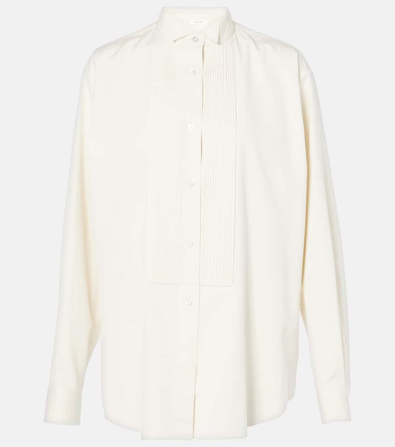 The Row Vince silk shirt