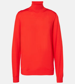 The Row Heva wool jersey turtleneck sweater