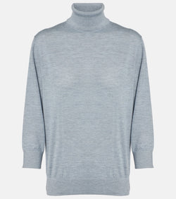 The Row Hevos cashmere turtleneck sweater