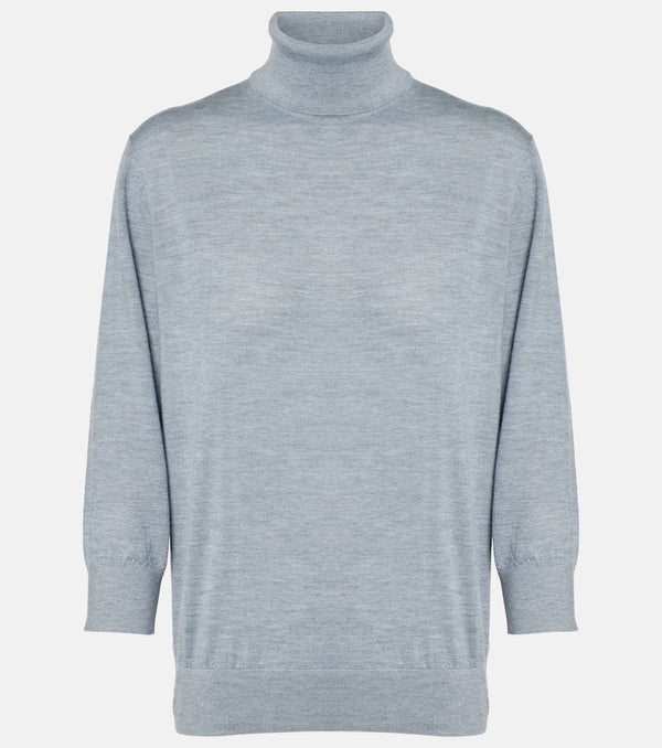 The Row Hevos cashmere turtleneck sweater