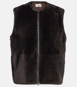 The Row Andi shearling vest