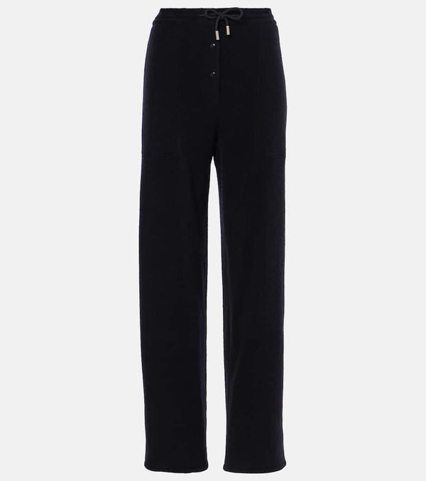 The Row Bonnette cashmere-blend straight pants