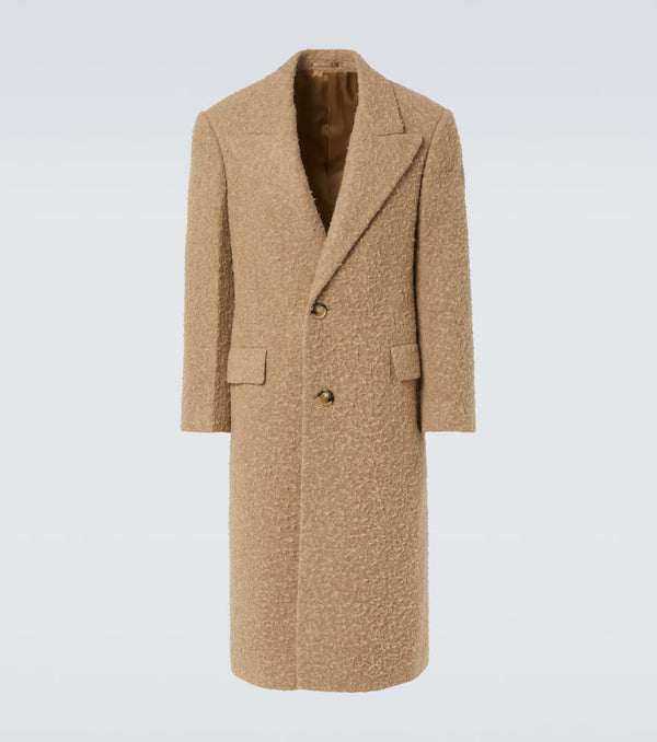 Burberry Linen and wool-blend overcoat