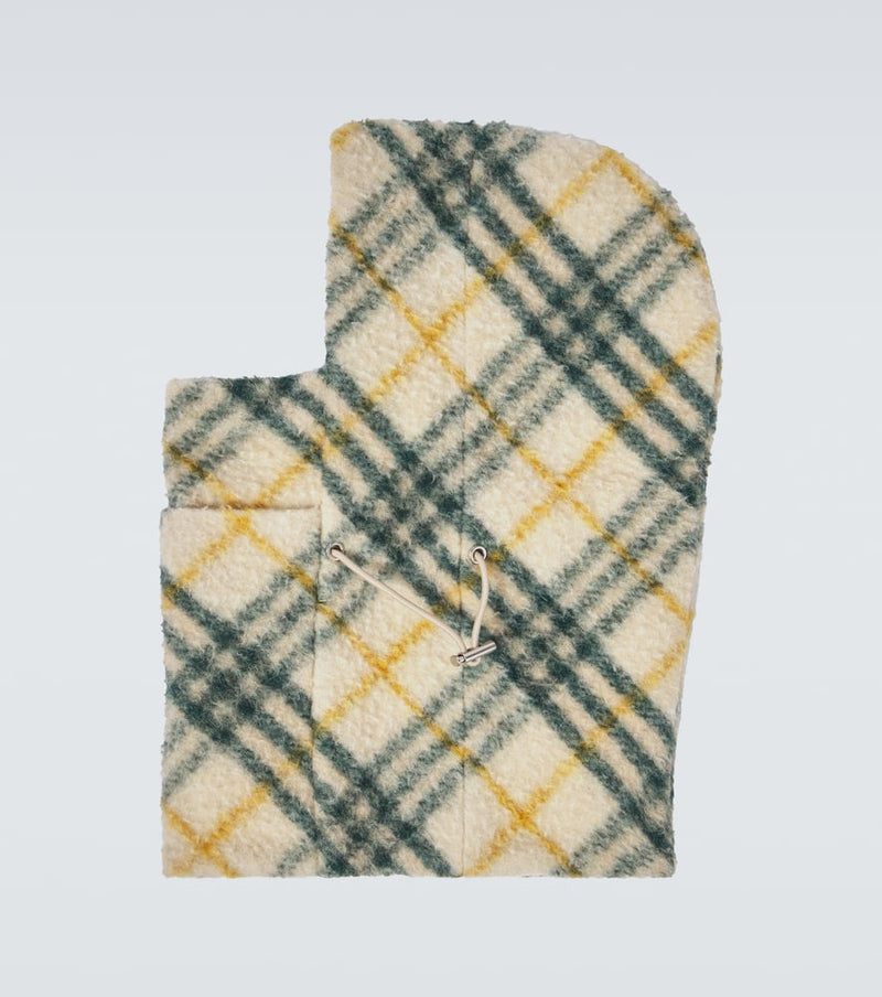 Burberry Burberry Check wool-blend fleece snood