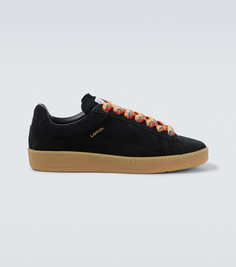 Lanvin Curb Lite suede sneakers