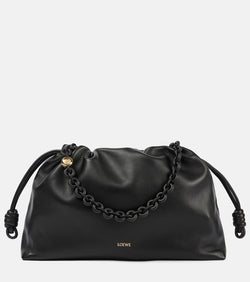 Loewe Flamenco Large leather clutch