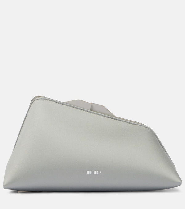 The Attico 8.30PM satin clutch