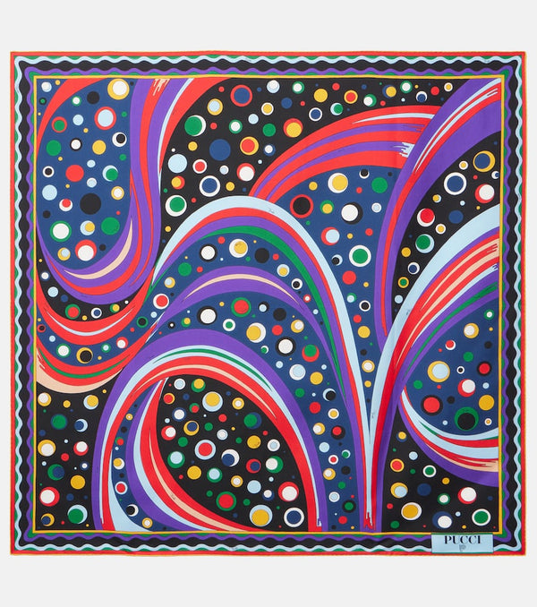 Pucci Fontane silk twill scarf