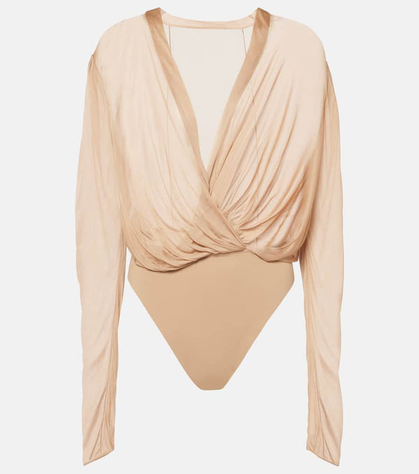 Saint Laurent Draped bodysuit