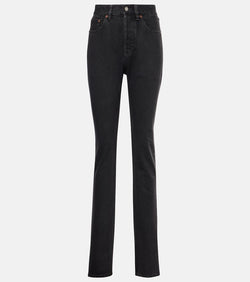 Saint Laurent High-rise slim jeans