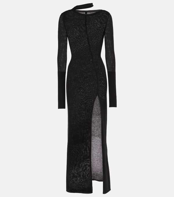 Didu Knit cutout turtleneck maxi dress