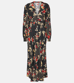 Rixo Trula floral maxi dress