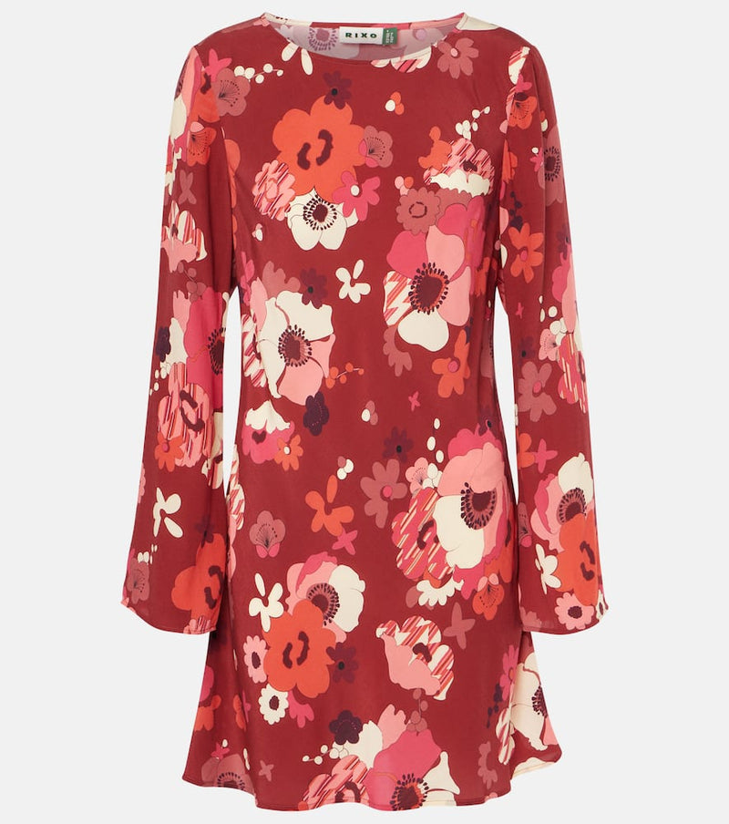 Rixo Ridley floral minidress