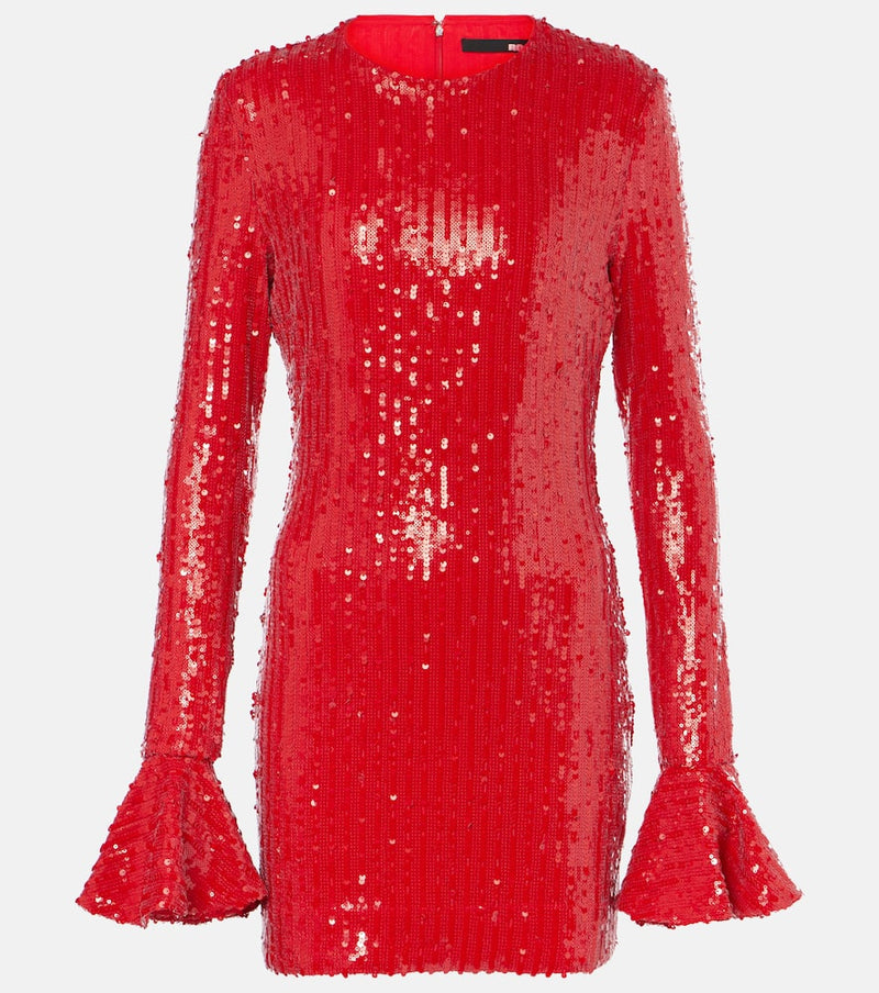 Rotate Sequined minidress