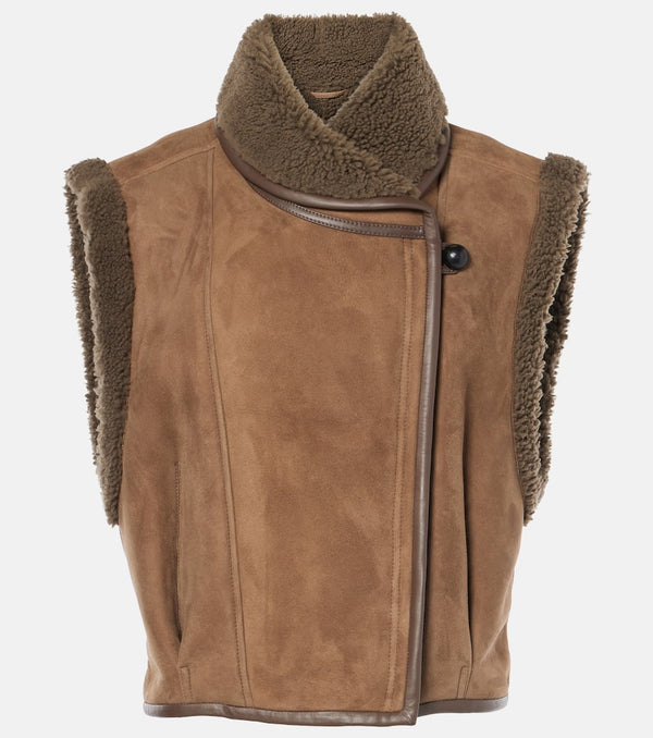 Isabel Marant Alime shearling vest