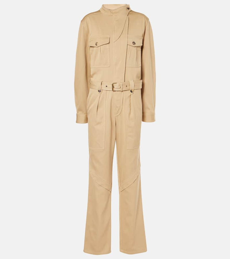 Isabel Marant Jelica cotton twill jumpsuit